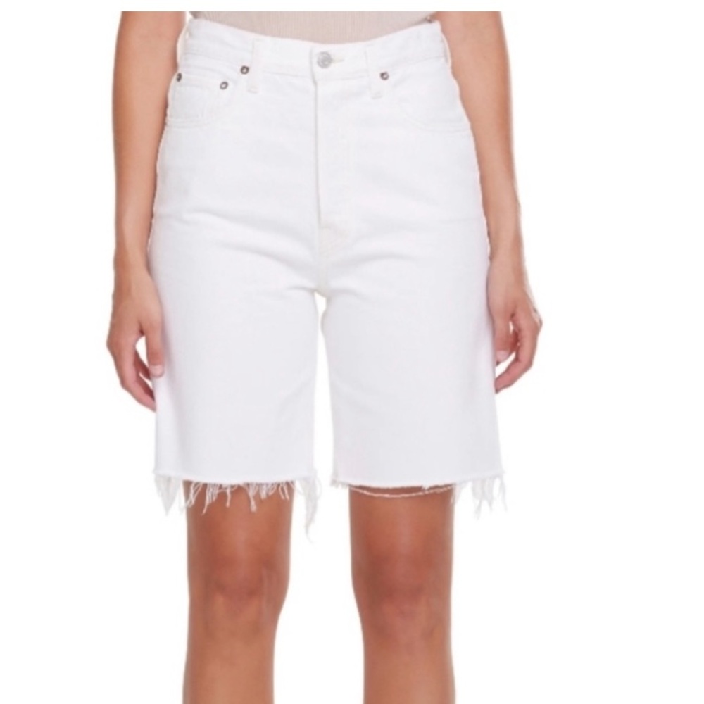 AGOLDE Pinch Waist High Rise Longline shorts